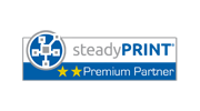 Logo für steadyPRINT Premium Partnerschaft